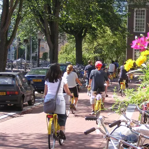 Amsterdam Bike Rental Yellow Bike