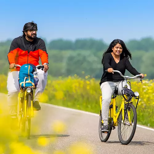 Tour à vélo de la campagne