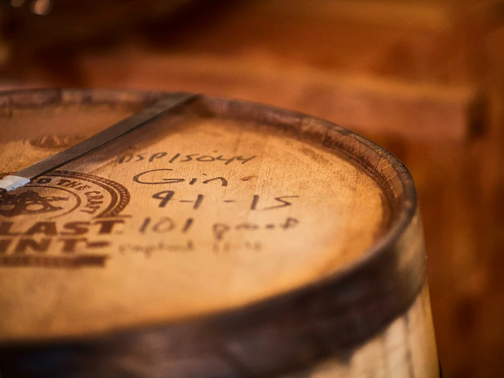 Barrel Of Distilled Gin