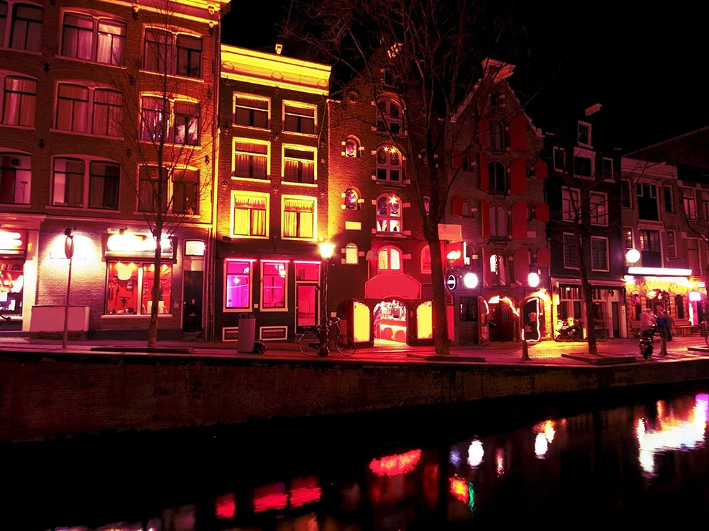 Explore the Red Light District in Amsterdam