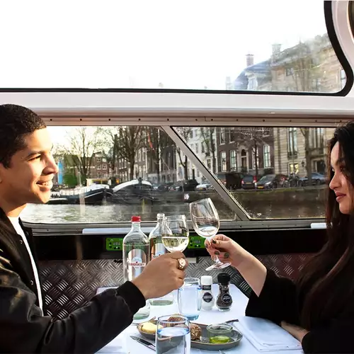 Amsterdam Kanalfahrt mit Abendessen